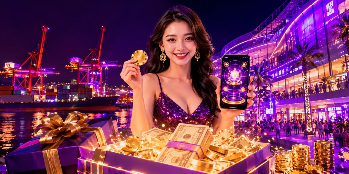 Người dùng Hải Phòng trải nghiệm casino trực tuyến trên điện thoại dưới ánh đèn neon