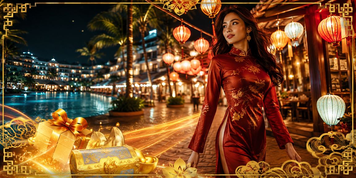 Khung cảnh chợ đêm Nha Trang – người chơi theo dõi kết quả cược buổi tối