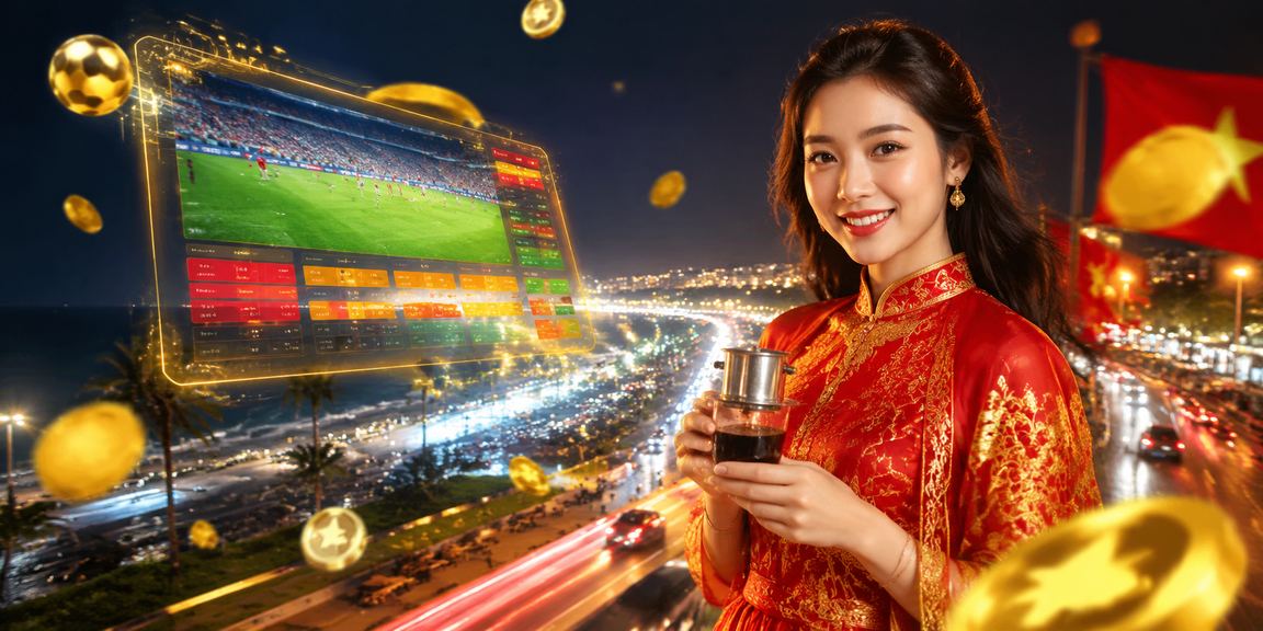 Người dùng Phan Thiết theo dõi kèo thể thao trực tuyến tại quán cà phê